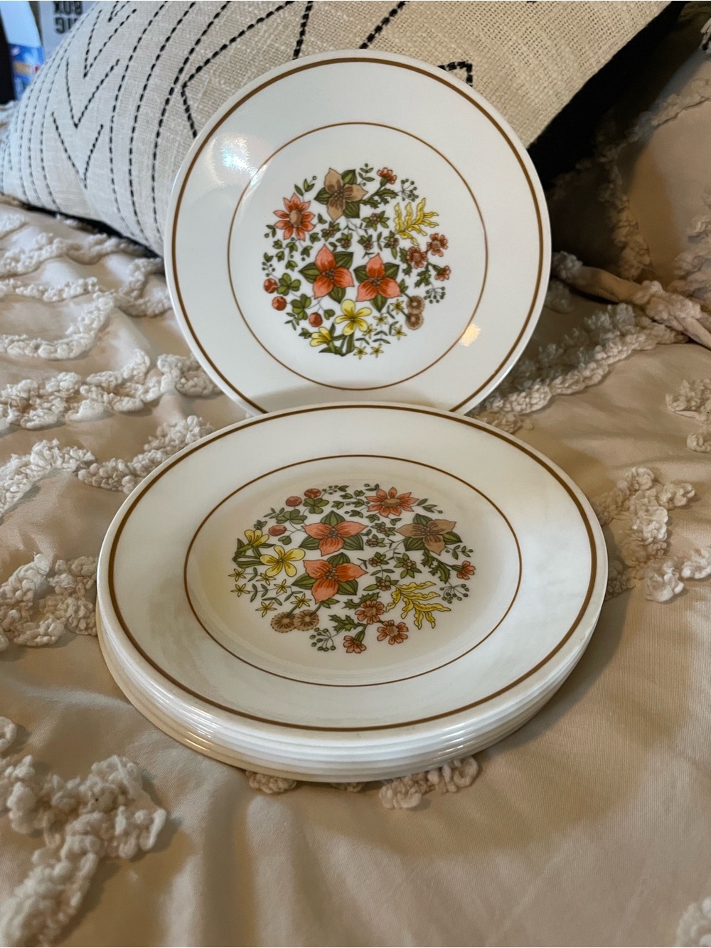 Corelle “Indian Sunmer” plates